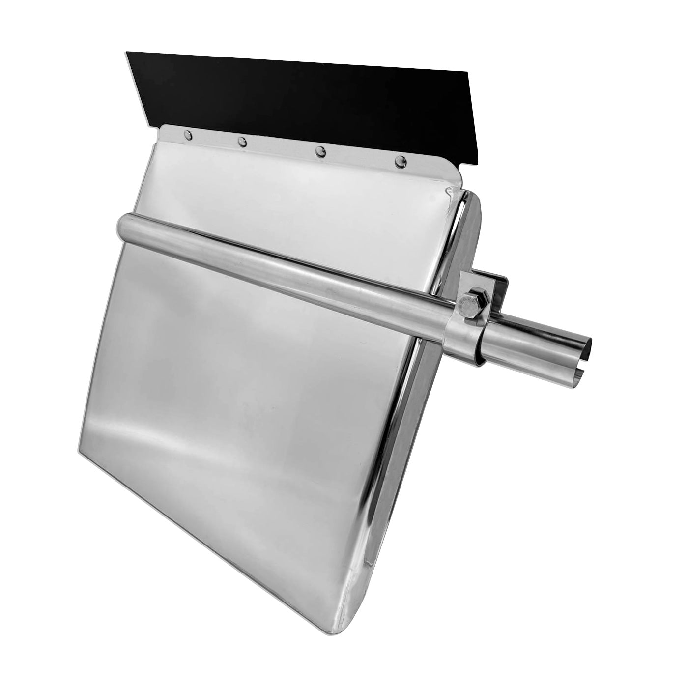 Fortpro 24" x 24" Quarter Fenders Pair Set - Heavy Duty Stainless Steel For Freightliner, Kenworth, Mack | F245690