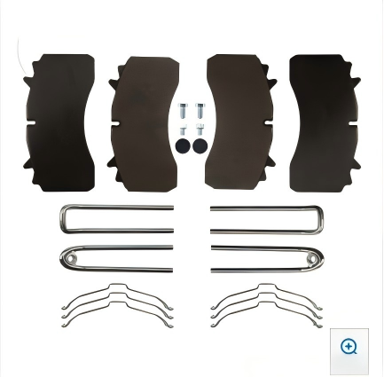 Fortpro D1777 Air Disc Brake Pad Kit Replacement for AMPW1777BA | F224972