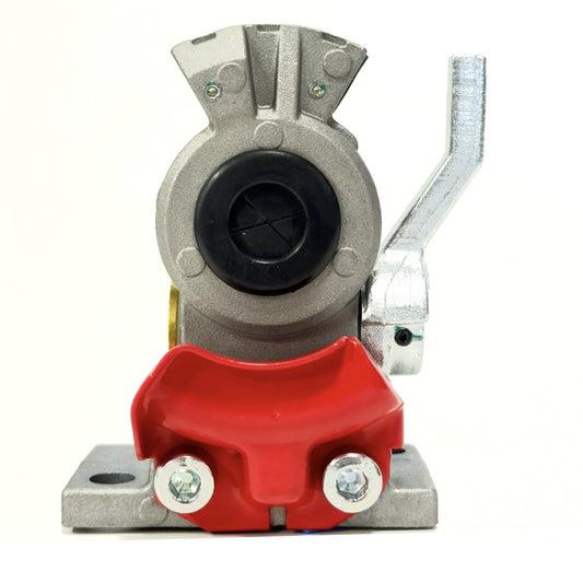 Fortpro Red Emergency Gladhand with Shutoff Valve Replacement for Phillips 12338 | F224763