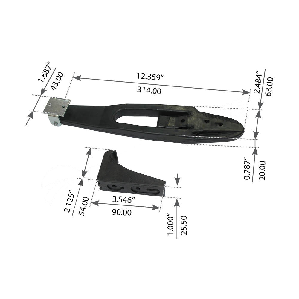 Heavy Duty Hood Latch Kit For Volvo Suitable for Left & Right Sides