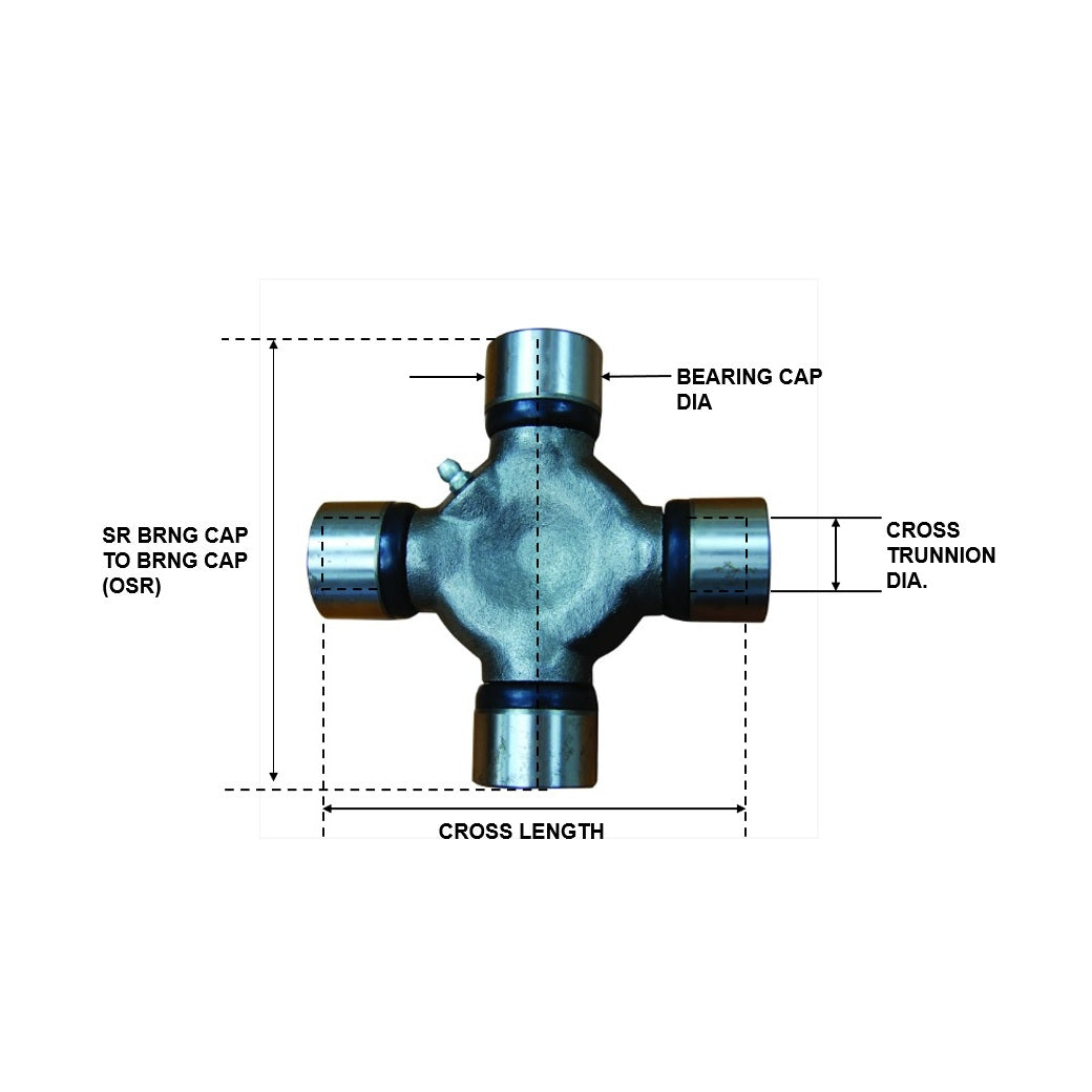 Dana Spicer SPL100-1X U Joint For SPL100 Series