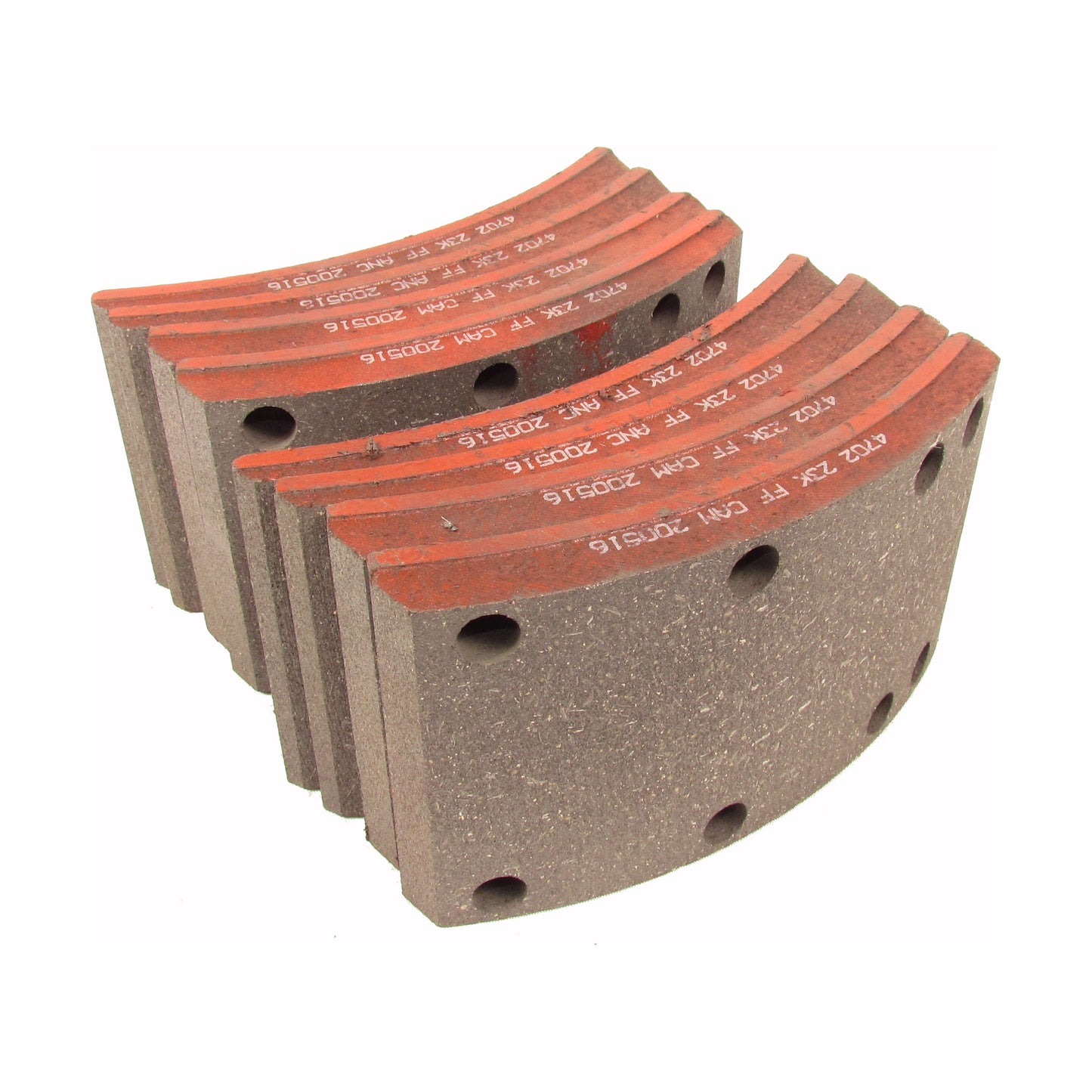 Fortpro 4702 Brake Lining Set - GAWR 23K - Brake Size 15” x 4" | F224954
