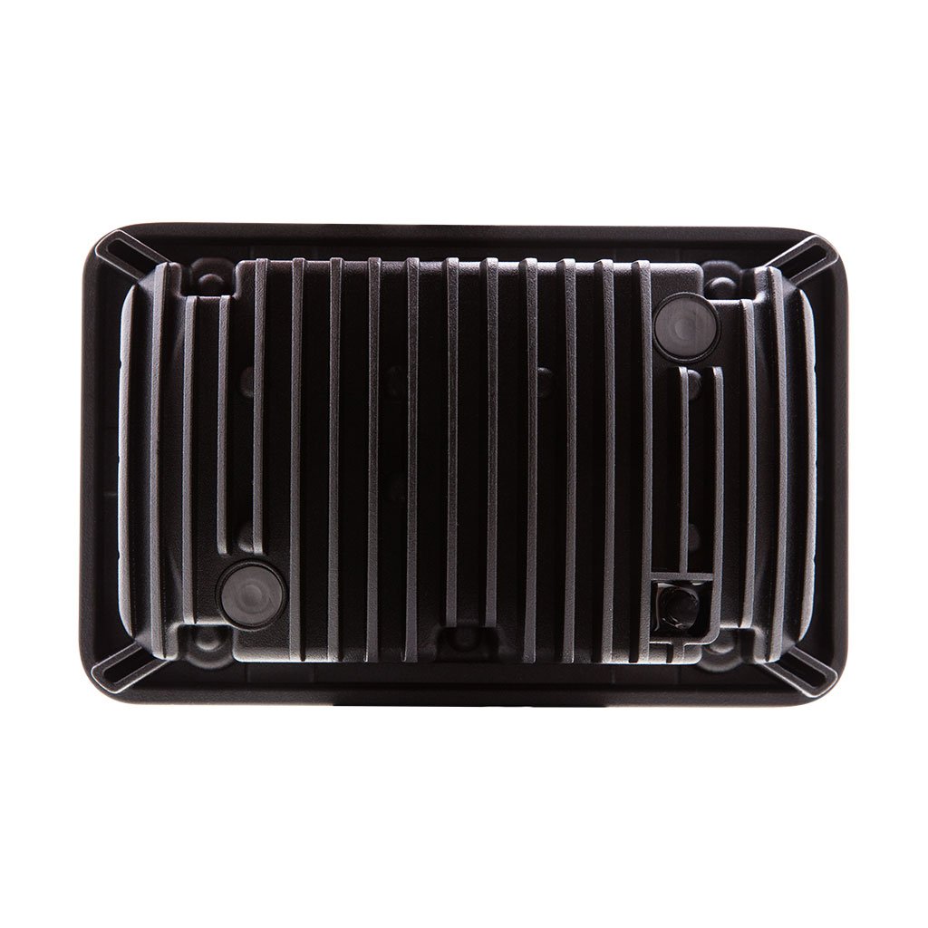 4"x6" LED Chrome Headlight Projector Hi-Lo Beam for Peterbilt 357, 378, 379