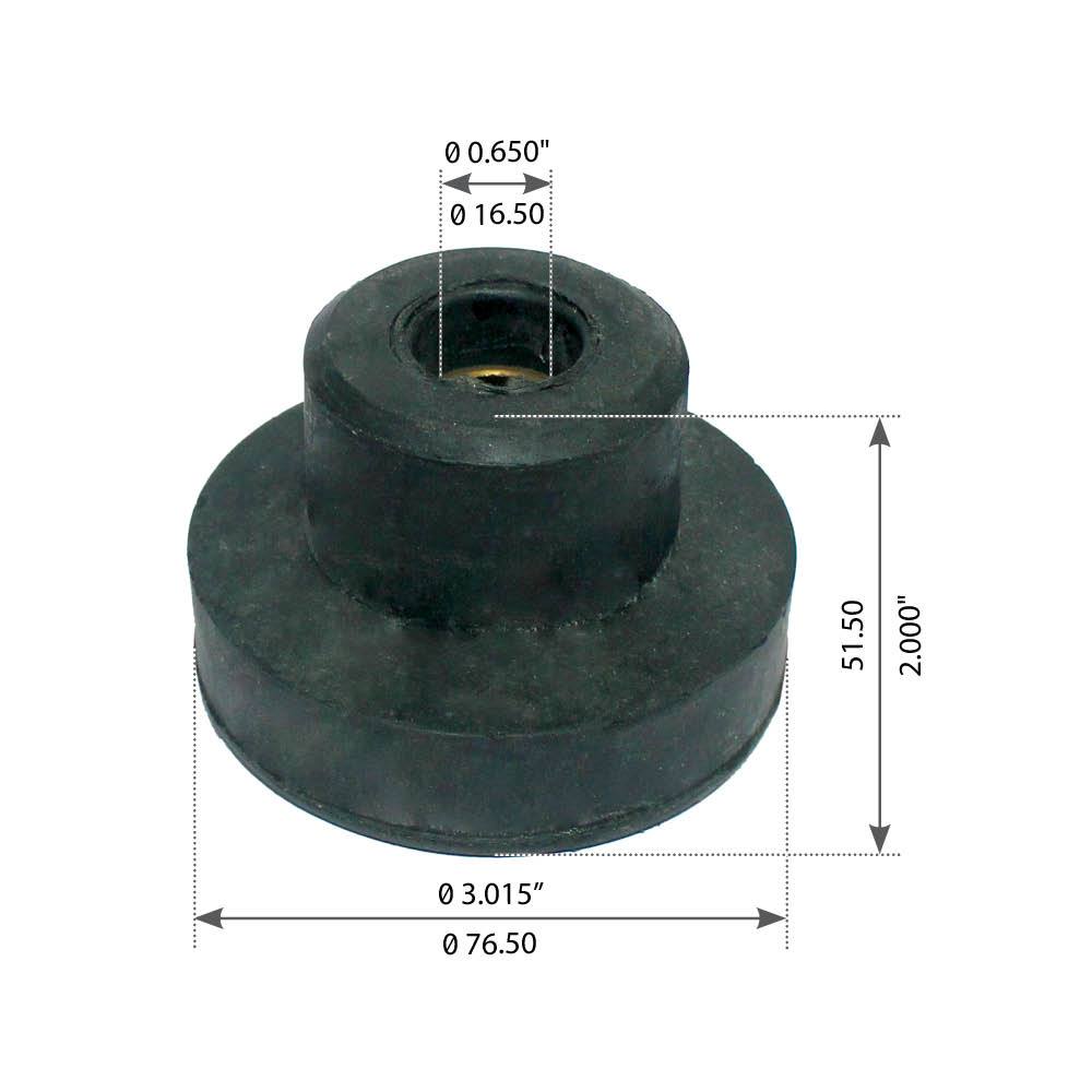 Cabin Mount Compatible with Kenworth T 800 Series Trucks - Replaces K066-336, M602-70NR