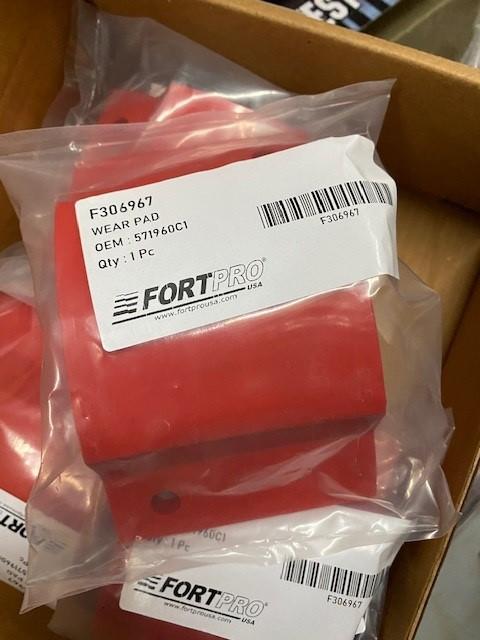 Fortpro Wear Pad Compatible with International-Navistar Rear Single/Tandle Axle Suspension Corporate Air (Z Beam) Corporate Four Spring 8100/9200 Single Axle Series Replaces 571960C1 | F306967