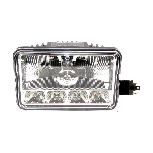 Fortpro 4" x 6" LED High & Low Beam Headlight for Freightliner