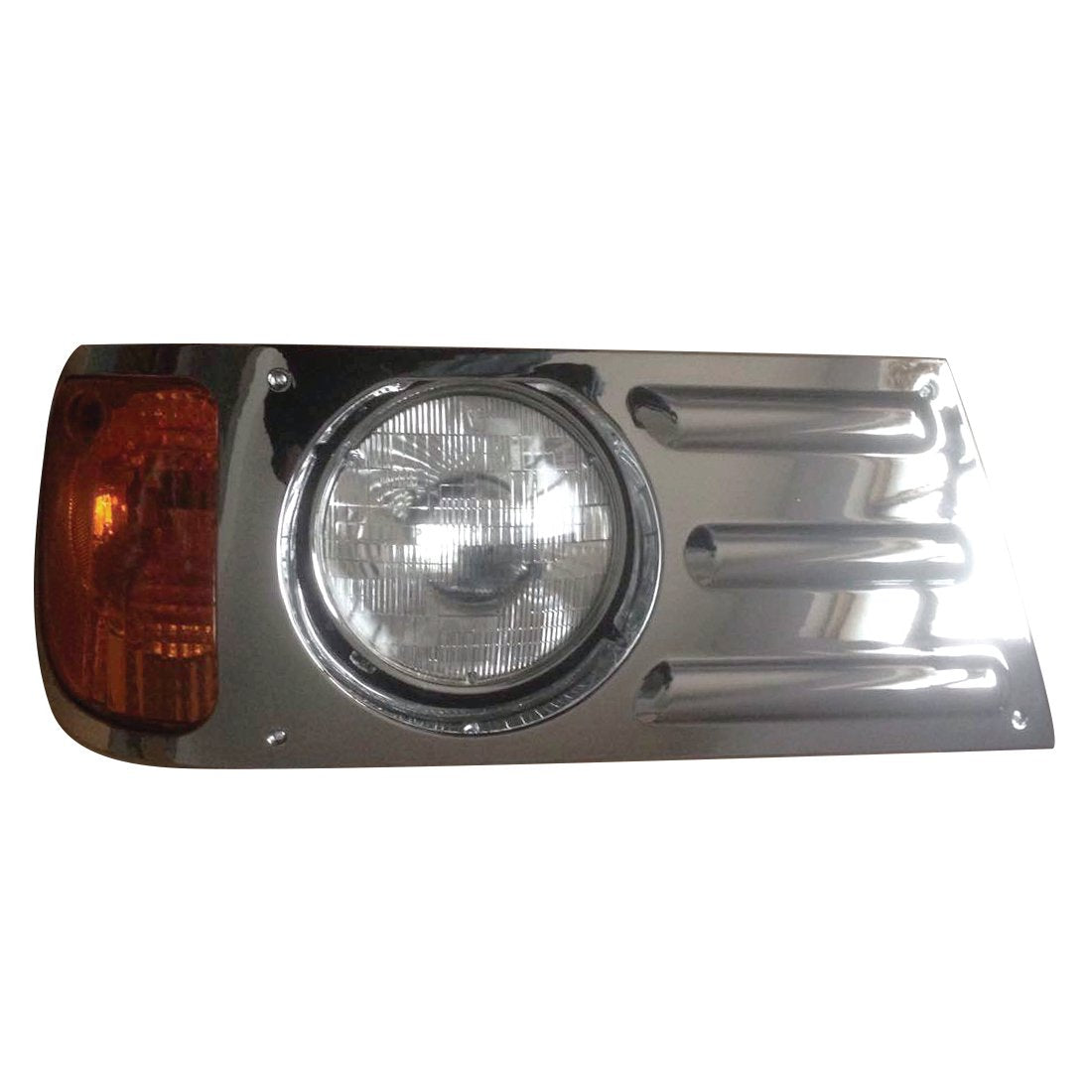 Fortpro Chrome Headlights Compatible with Mack Granite CV713