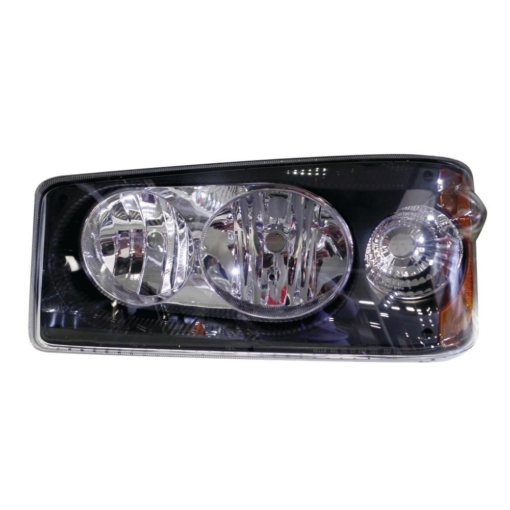Fortpro Headlights Assemblies with Corner Lamp for Mack Granite Models