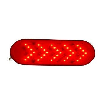 Fortpro 6" Oval Tail/Turn Sequential Arrow Led Light with 35 Leds