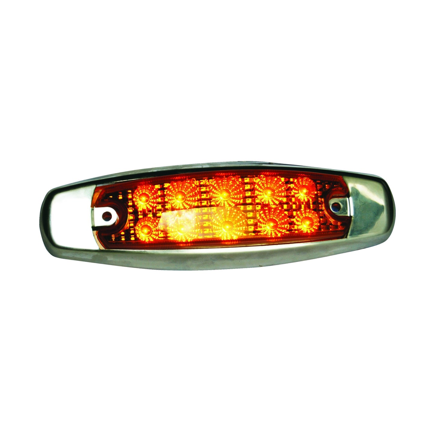 Oval Marker Light 10 Led - Colored - Amber | F235138