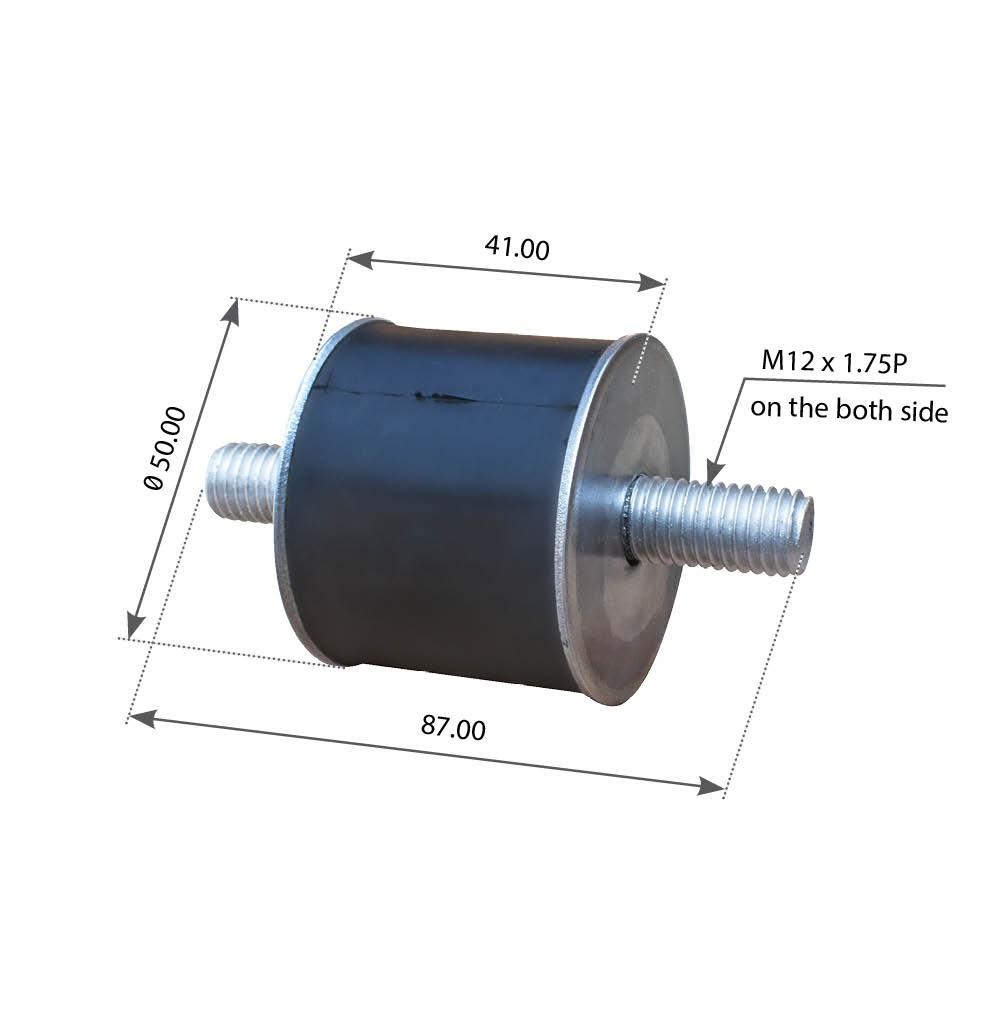 Radiator Mount for Volvo Trucks & Buses - Replaces 324842, 6850149, 70305823