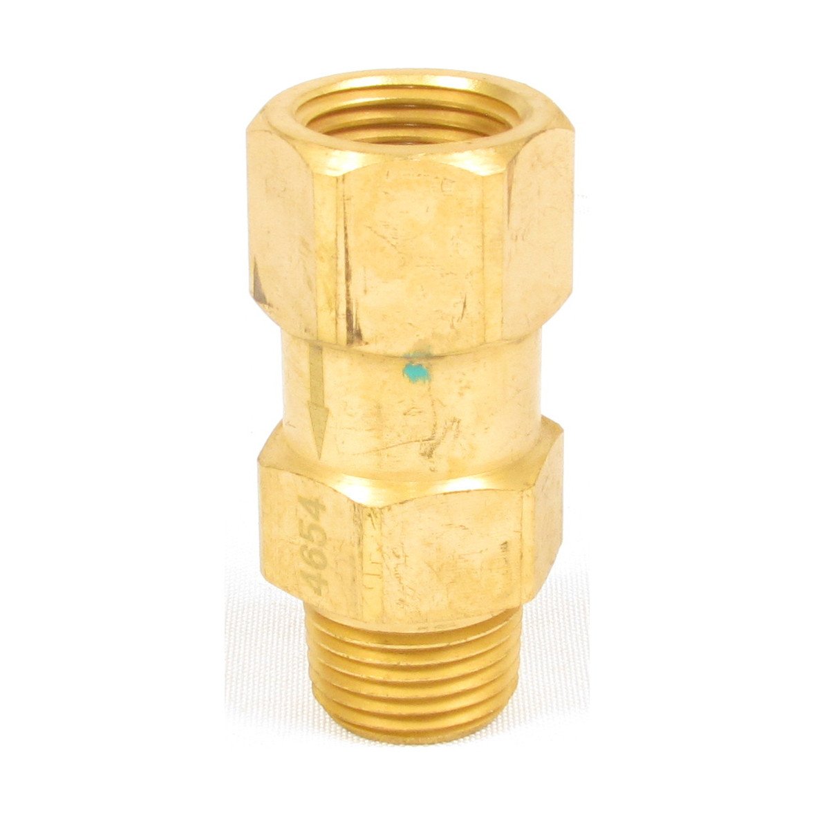 Fortpro SC-3 Single Check Valve 1/2" NPT Ports, Female Inlet, Male Oulet | F224654