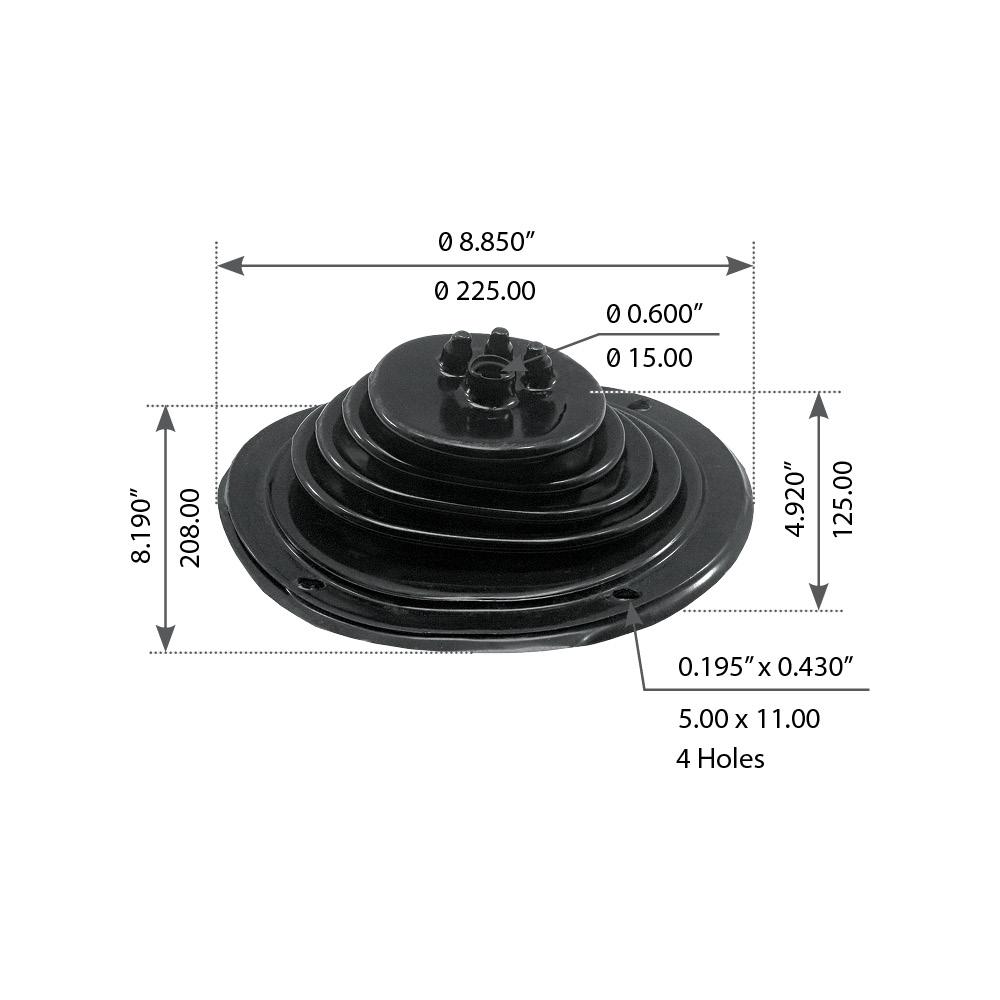 Heavy Duty Shifter Boot For Ford F Series - Replaces E3HZ7277B