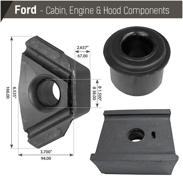 Ford Cabin, Engine & Hood Components - MaxiTrucks
