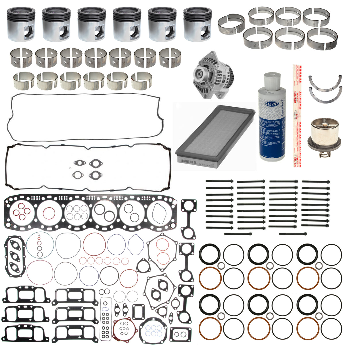 Engine Kit Overhaul For Detroit Diesel Series 60 12.7l 24 Valve DDEC IV /DDEC V