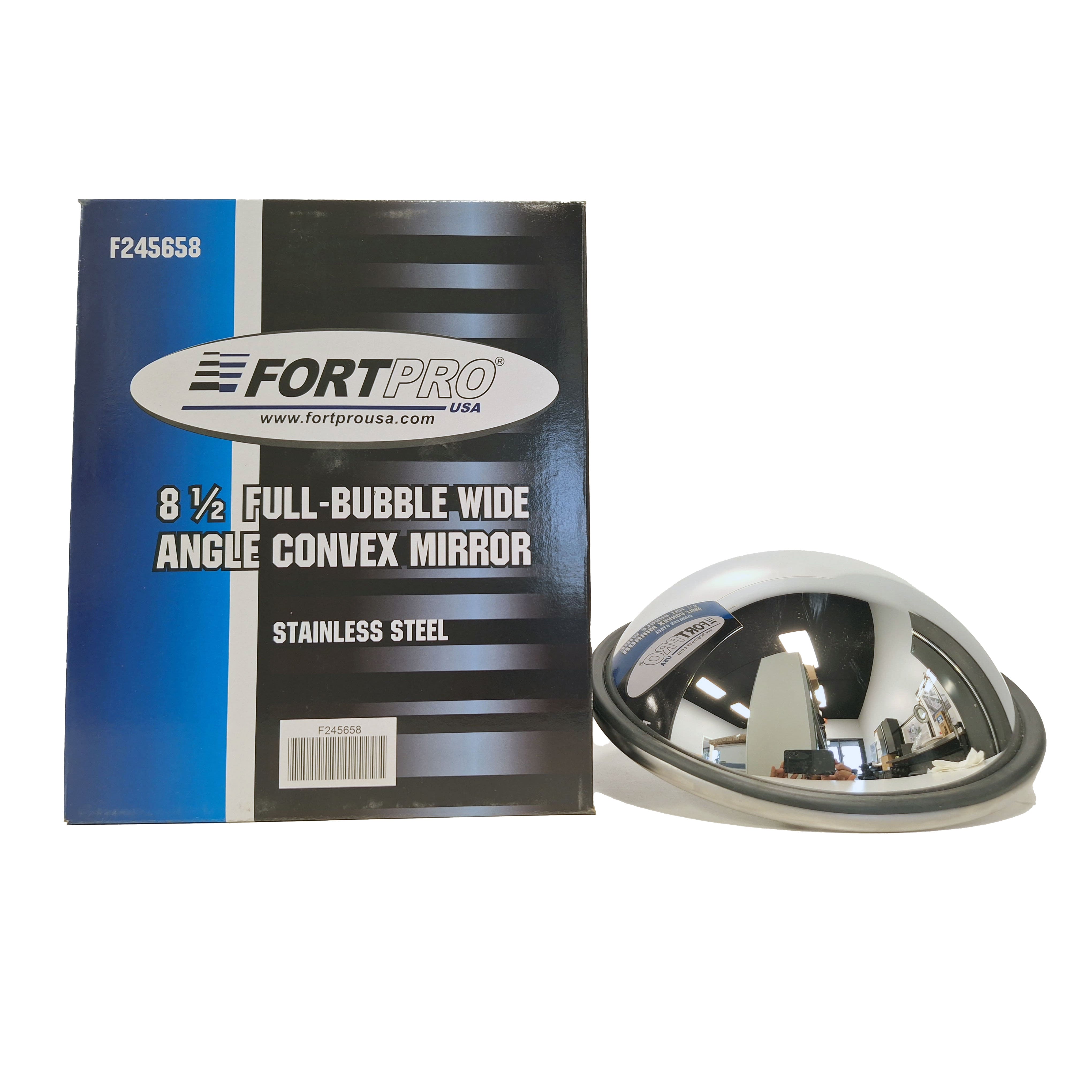LUCAS TYPE CONVEX MIRROR 2個セット Fortpro 8 1/2