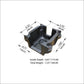 Fortpro Insulator Box for Mack 4" Spring Camelback - Replaces 52QK418BP4