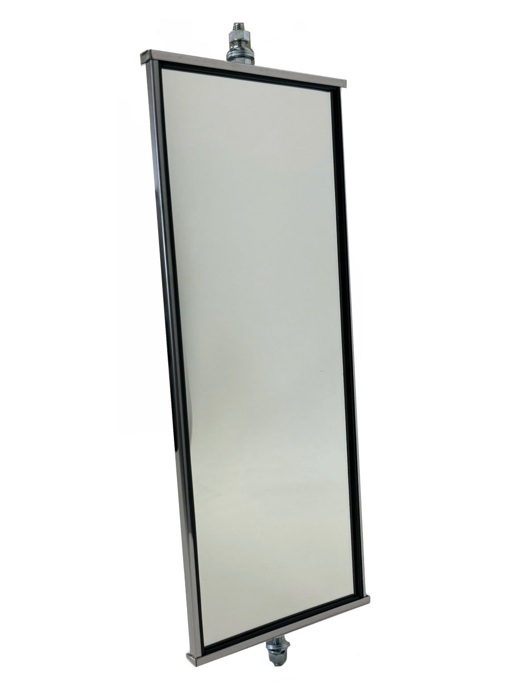 Fortpro 6 1/2" x 16" Stainless Steel West Coast Economy Mirror Head | F245679