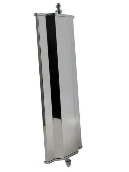 Fortpro 6 1/2" x 16" Stainless Steel West Coast Economy Mirror Head | F245679