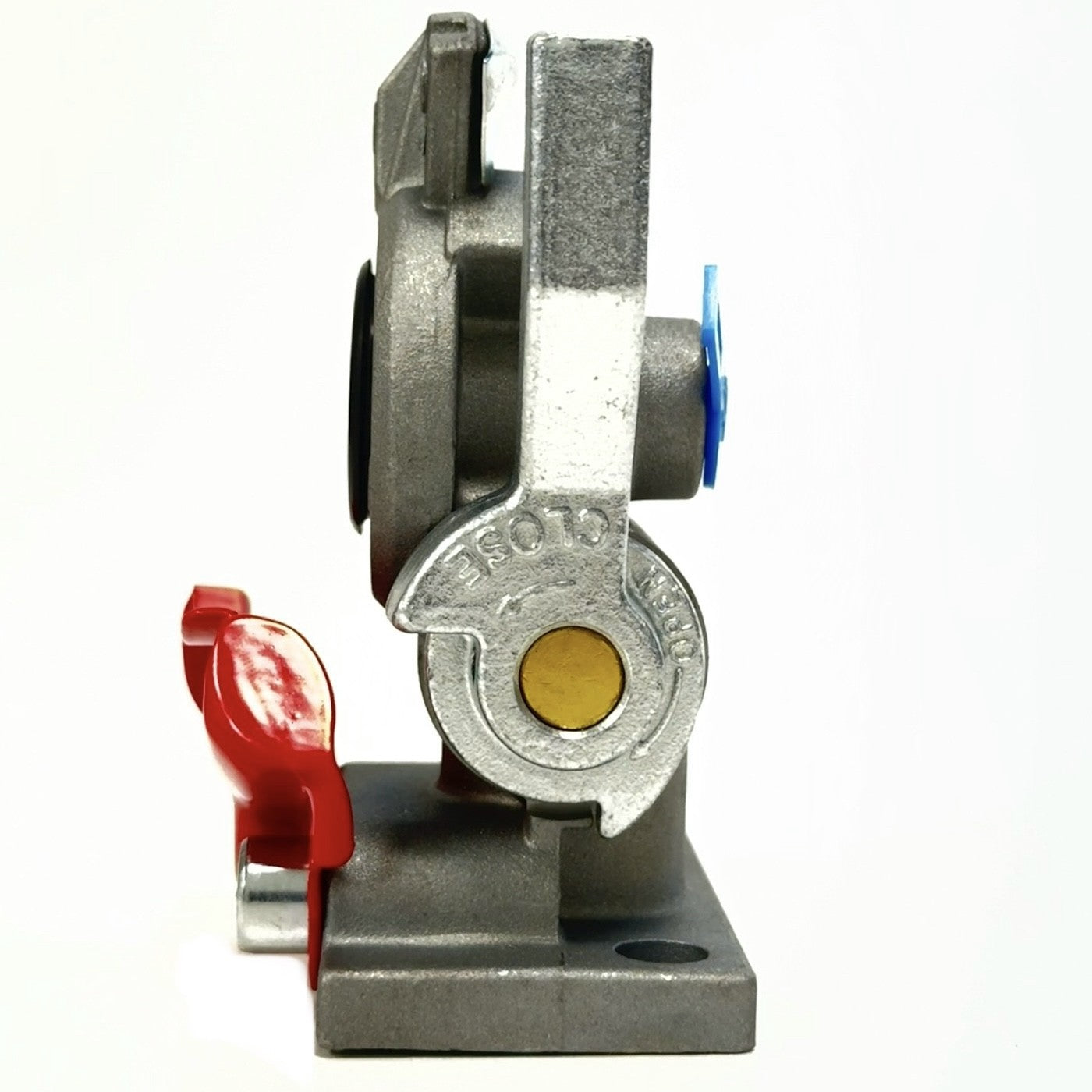 Fortpro Red Emergency Gladhand with Shutoff Valve Replacement for