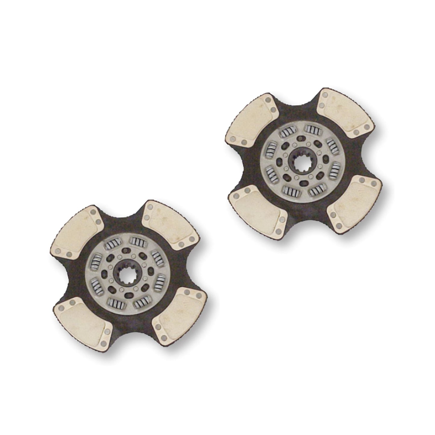 Road Choice Medium-Duty 14" x 2" Dual Disc Clutch Kit Replaces 107342-24 | 8 Spring PAD - EZ Pedal ™