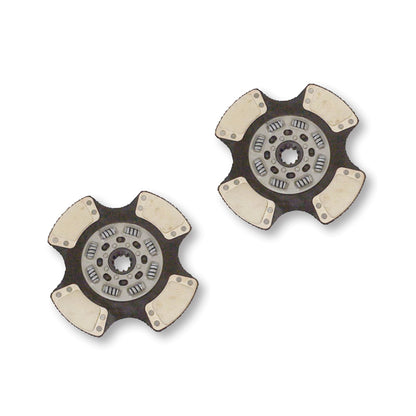 Road Choice Medium-Duty 14" x 2" Dual Disc Clutch Kit Replaces 107342-24 | 8 Spring PAD - EZ Pedal ™