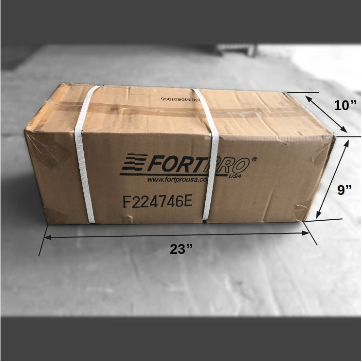 Fortpro 2-PCS Type 30/30 Sealed Air Spring Brake Chamber - 2 1/2" Stroke Threaded - Premium | F224746
