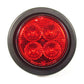 Fortpro 2-1/2" Round Clearance/Marker Led Light with 4 LEDs