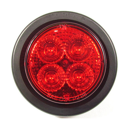 Fortpro 2-1/2" Round Clearance/Marker Led Light with 4 LEDs