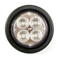 Fortpro 2-1/2" Round Clearance/Marker Led Light with 4 LEDs