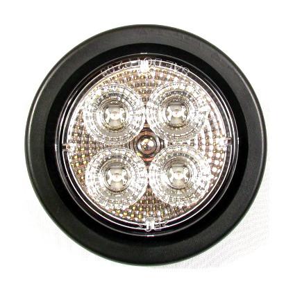 Fortpro 2-1/2" Round Clearance/Marker Led Light with 4 LEDs