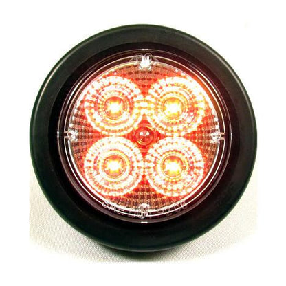 Fortpro 2-1/2" Round Clearance/Marker Led Light with 4 LEDs