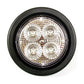 Fortpro 2-1/2" Round Clearance/Marker Led Light with 4 LEDs