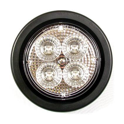 Fortpro 2-1/2" Round Clearance/Marker Led Light with 4 LEDs