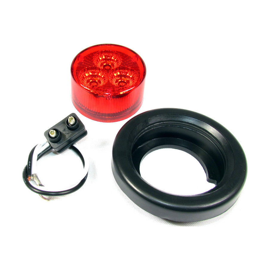 Fortpro 2" Round Clearance/Marker Led Light with 3 LEDs