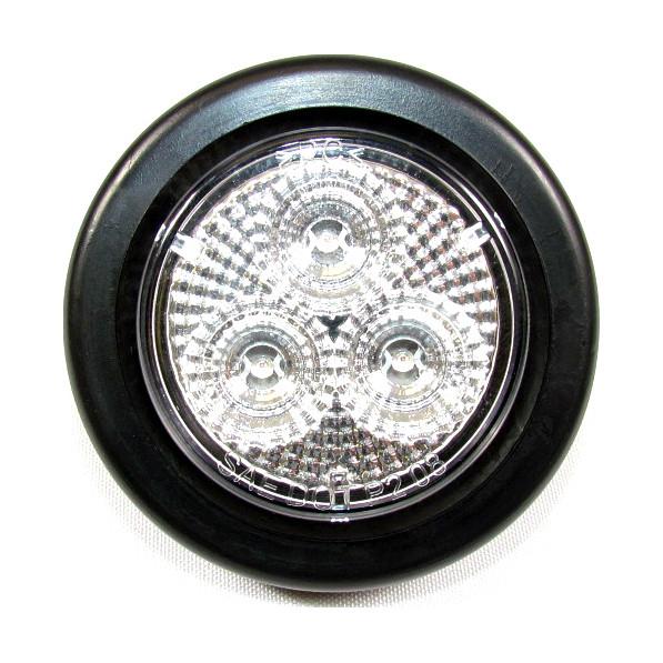 Fortpro 2" Round Clearance/Marker Led Light with 3 LEDs