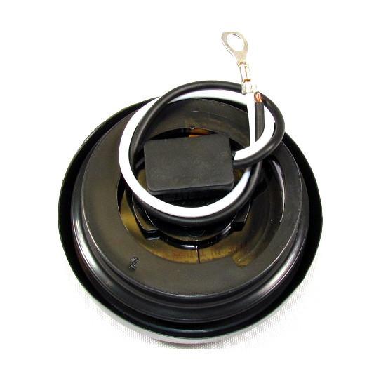 2" Clear Lens Round LED Amber Marker Light  w/ 3 LED Lights - 24 Volts