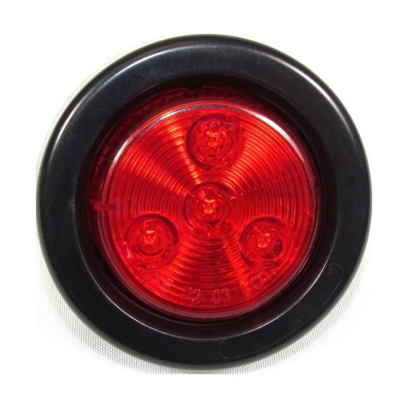 Fortpro 2" Round Clearance/Marker Led Light with 4 LEDs