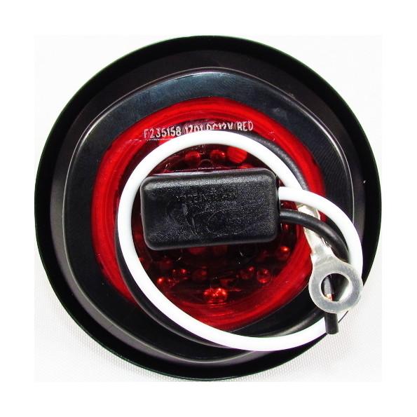 Fortpro 2" Round Clearance/Marker Led Light with 4 LEDs