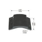 Fortpro Wear Pad Compatible with International-Navistar Rear Single/Tandle Axle Suspension Corporate Air (Z Beam) Corporate Four Spring 8100/9200 Single Axle Series Replaces 571960C1 | F306967
