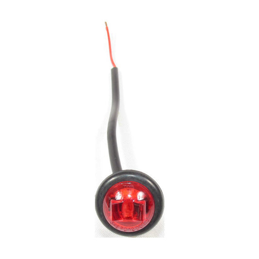 Fortpro 3/4" Round Clearance/Marker Led Light with 1 LEDs