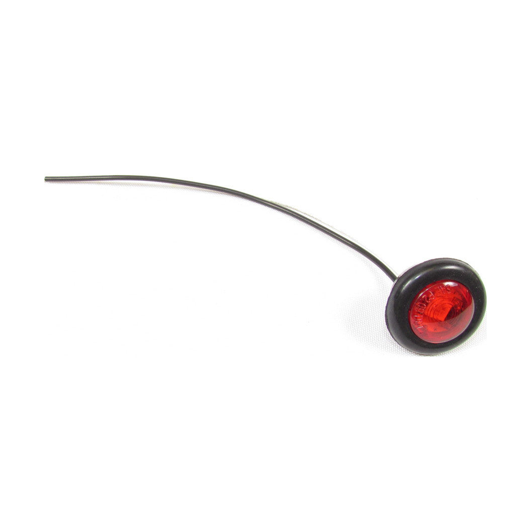 Fortpro 3/4" Round Clearance/Marker Flat Led Light with 1 LED