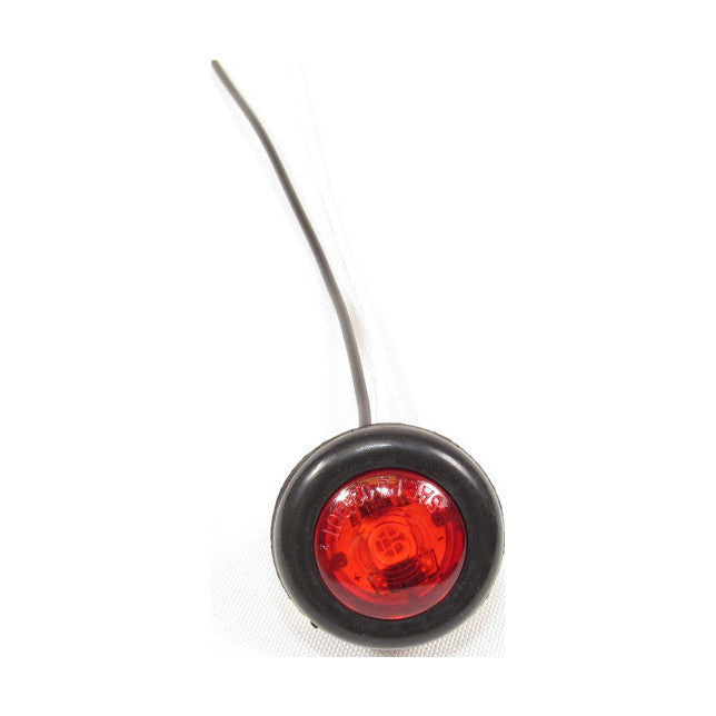 Fortpro 3/4" Round Clearance/Marker Flat Led Light with 1 LED