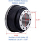 Fortpro 3600AX Brake Drum Balanced for Brake Size 16.5” X 7” - 3600A, 66864B, 3922X