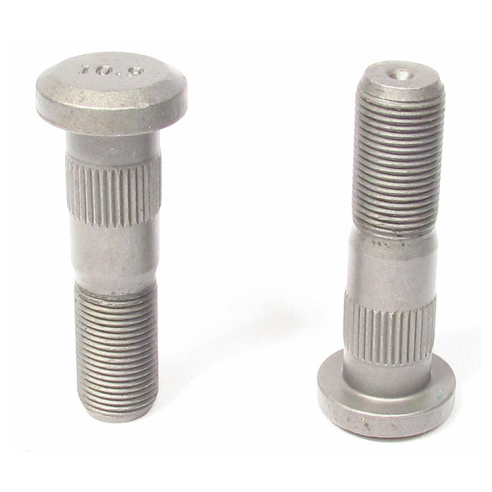 Serrated Drive Wheel Studs 3/4"-16 THD 0.975" B.D. x 3 3/8" Length - E5896 - 10 Pack