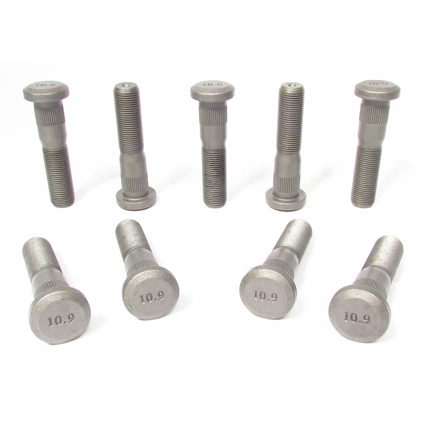 Serrated Drive Wheel Studs 3/4"-16 THD 0.785" B.D. x 3 11/32" Length - E8979 - 10 Pack