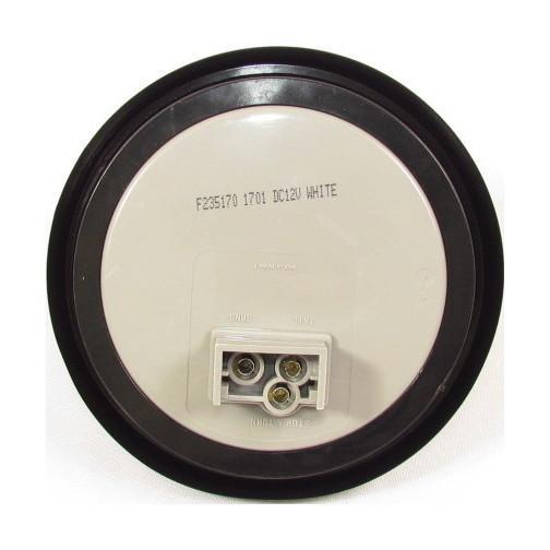 4" Round White LED Light with 10 LEDs - 24 Volts for Tail/Turn Light