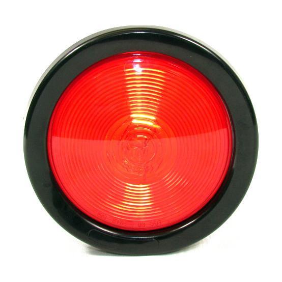 Fortpro 4" Red Round Tail/Stop/Turn Incandescent Light with Red Lens | F235152