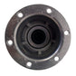 Fortpro Aluminum Trailer Axle Hub Cap w/ 6 Holes and Gasket Replacement for Stemco 343-4009 | F276180