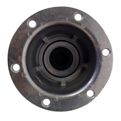 Fortpro Aluminum Trailer Axle Hub Cap w/ 6 Holes and Gasket Replacement for Stemco 343-4009 | F276180